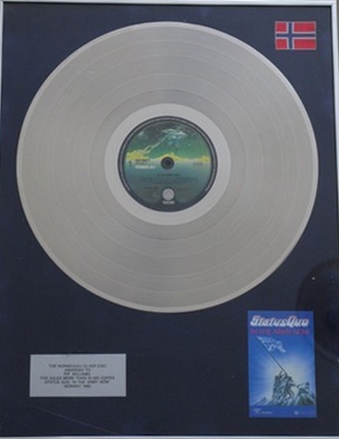 'In the army now' (disque d'argent, 1987)